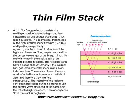 thickness of film stack